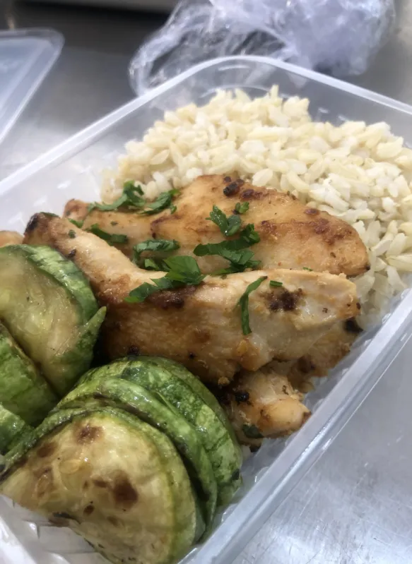 almoço da empresa