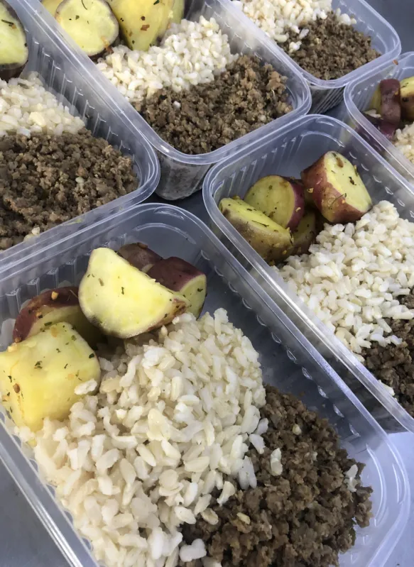 almoço para empresa