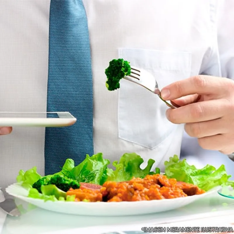 almoço saudável empresa