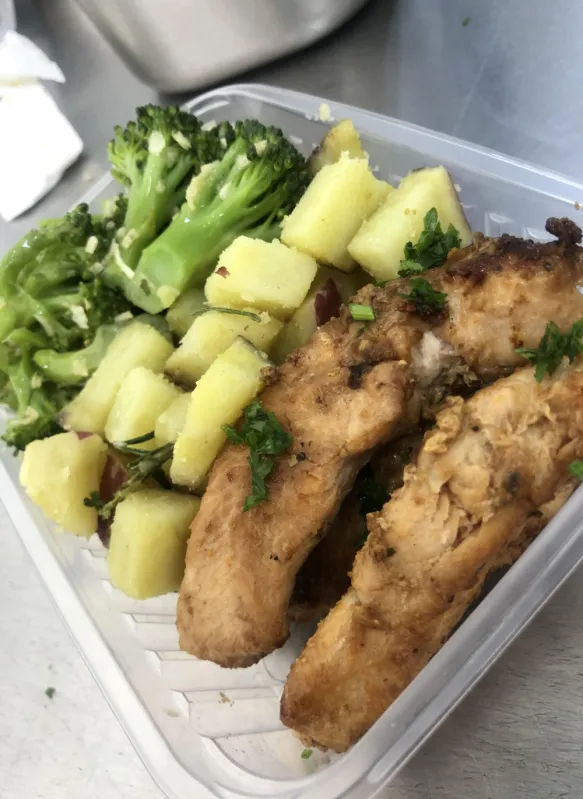 marmitas fit congelada